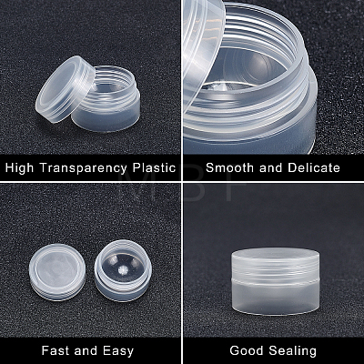 PP Plastic Portable Cream Jar MRMJ-BC0002-56-1