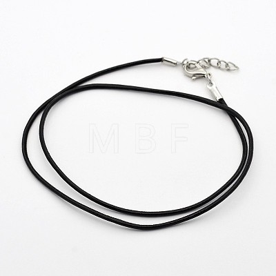 Leather Necklace Making MAK-N021-01B-1