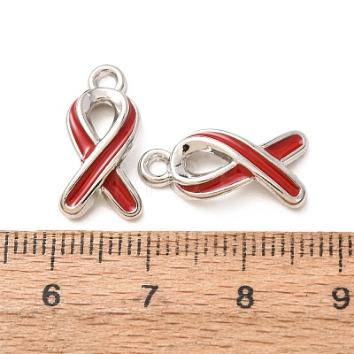 Alloy Enamel Pendants AL-CBA7256-14P-1