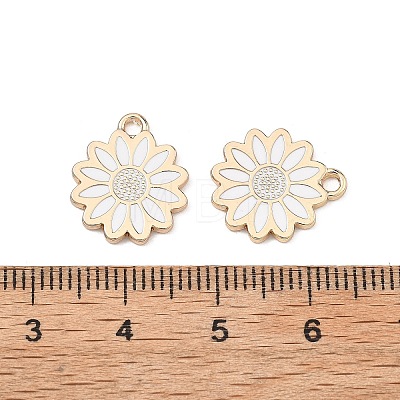 Alloy Enamel Pendants ENAM-G235-04G-01-1