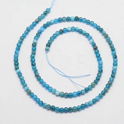 Natural Apatite Beads Strands G-D856-01-4mm-1