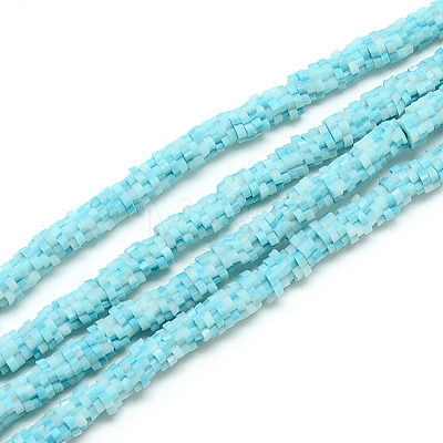 Polymer Clay Bead Strands CLAY-T001-A02-1