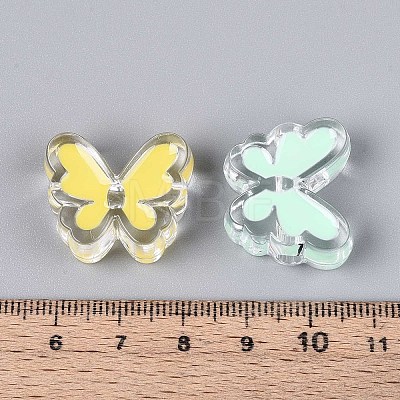 Transparent Acrylic Beads ACRC-T013-03-1