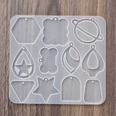 Geometry Earrings Pendants DIY Silicone Mold DIY-Q033-01D-1