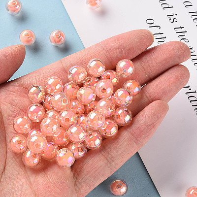 Transparent Acrylic Beads LS-TACR-S152-15B-SS2109-1
