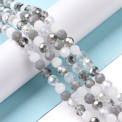 Glass Beads Strands GLAA-E036-09D-1