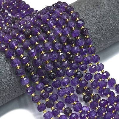 Natural Amethyst Beads Strands G-K389-E62-01-1