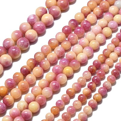 Natural Malaysia Jade Beads Strands G-L645-A01-6mm-32-1