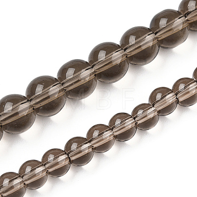 Transparent Glass Beads Strands X-GLAA-T032-T6mm-02-1