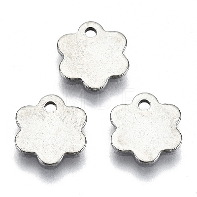 Non-Tarnish 201 Stainless Steel Charms STAS-R116-060-1