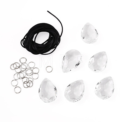 DIY Necklace Makings Kits GLAA-TA0004-39A-1