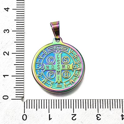 Ion Plating(IP) 304 Stainless Steel Pendants STAS-A053-24A-M-1