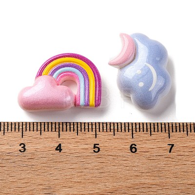 Opaque Cartoon Resin Decoden Cabochons RESI-S07-01-1