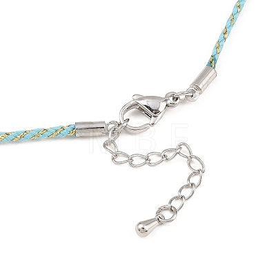 2MM Nylon Braided Cord Necklace Making MAK-A019-02P-1