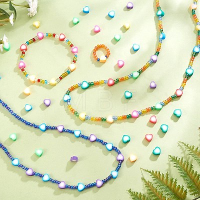 320Pcs 8 Colors Handmade Polymer Clay Beads CLAY-SZ0001-83-1