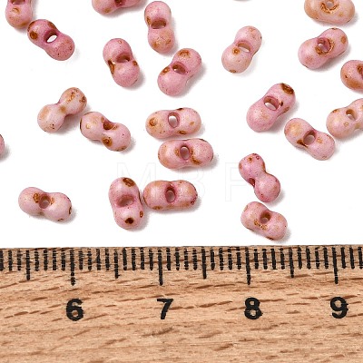 Opaque Glass Beads GL-CBA31A4-02C-1