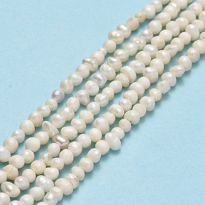 Natural Cultured Freshwater Pearl Beads Strands X-PEAR-F018-11-1