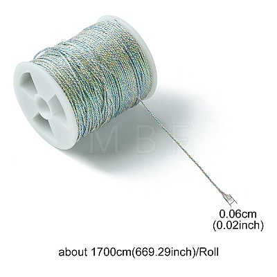 17M Rainbow Color Polyester Sewing Thread OCOR-E026-08C-1