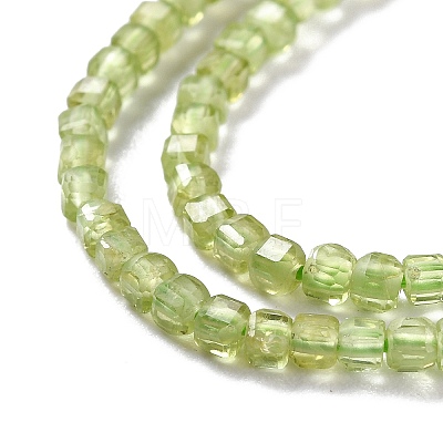 Natural Peridot Beads Strands LS-G-K312-07A-1