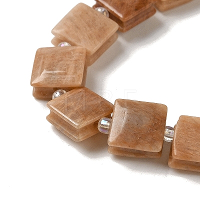 Natural Sunstone Beads Strands G-L596-A09-01-1