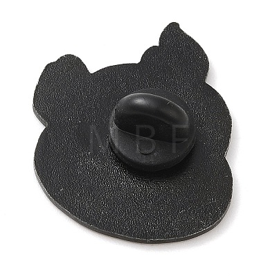 Black Alloy Brooches JEWB-I029-03EB-01-1