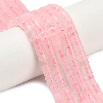 Natural Rose Quartz Beads Strands G-Z110-A21-2x4mm-1