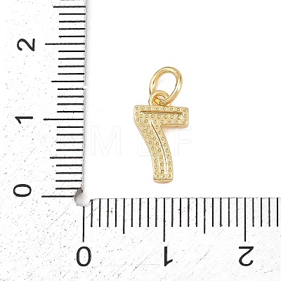 Brass Charms KK-G544-10G-07-1