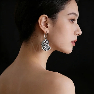 Alloy Dangle Earrings for Women WG7FD3D-01-1