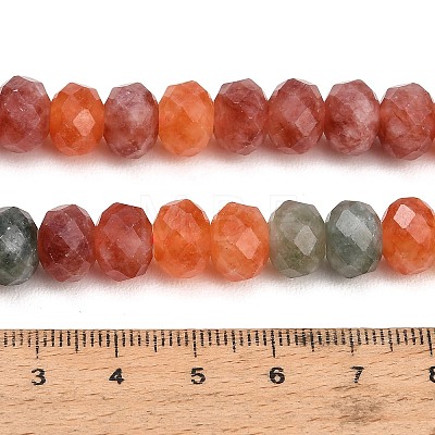 Faceted Dyed Natural White Jade Beads Strands GG-CBAE966-01B-L-1