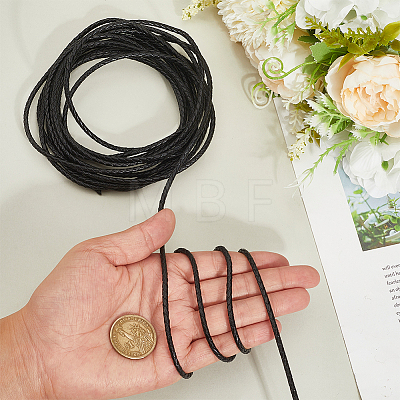 5M Round Braided Cowhide Letter Cord WL-GF0001-34A-03-1