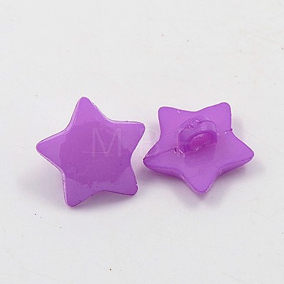 Acrylic Shank Buttons BUTT-E030-B-04-1