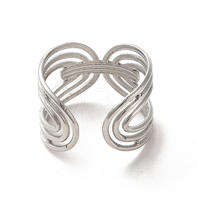 201 Stainless Steel Finger Rings RJEW-H223-01P-02-1