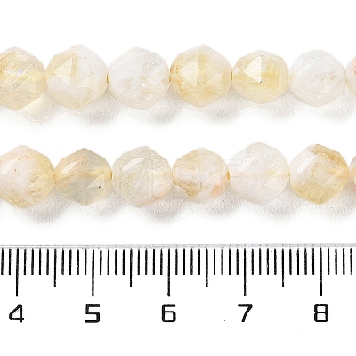 Natural Citrine Beads Strands G-NH0021-A16-01-1