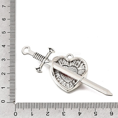 Alloy Enamel Big Pendants AL-CBA5334-02AS-04-1
