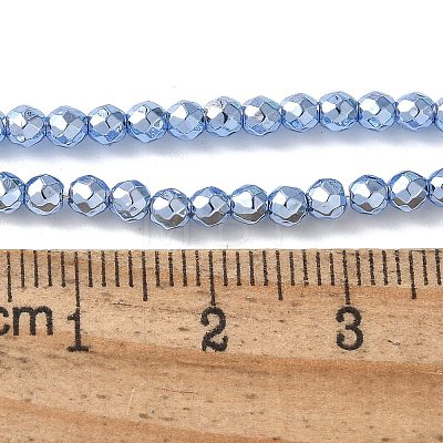 Baking Painted Synthetic Non-Magnetic Hematite Beads Strands G-H020-K01-08-1