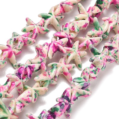 Synthetic Turquoise Beads Strands TURQ-F020-B02-1