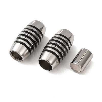304 Stainless Steel Enamel Magnetic Clasps SA-CBA15BC-03P-1
