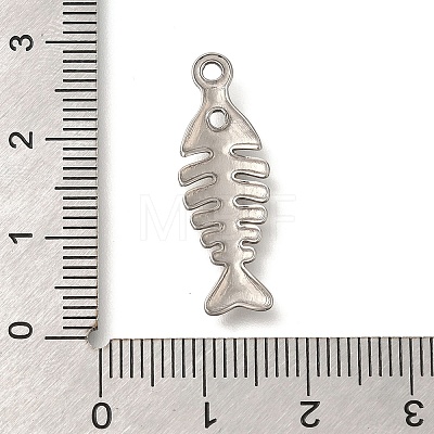 Anti-Tarnish 304 Stainless Steel Pendants STAS-M075-15P-1