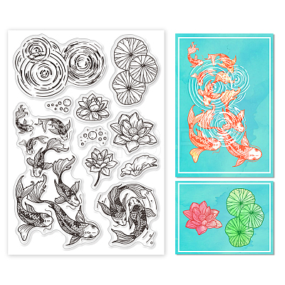 Custom PVC Plastic Clear Stamps DIY-WH0448-0573-1