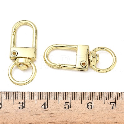 Alloy Swivel Clasps FIND-H056-02G-1