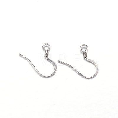 304 Stainless Steel French Earring Hooks A-STAS-N0013-15P-1