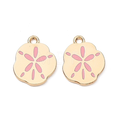 Alloy Enamel Pendants ENAM-G235-08G-04-1