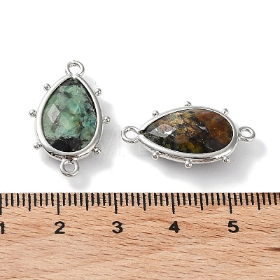 Natural & Synthetic Mixed Stone Connector Charms G-G012-05P-B-1
