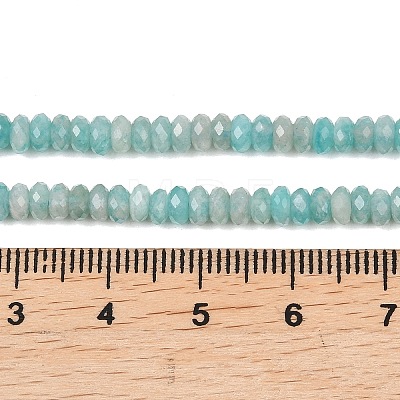 Natural Amazonite Beads Strands G-B175-A08-2x4mm-1