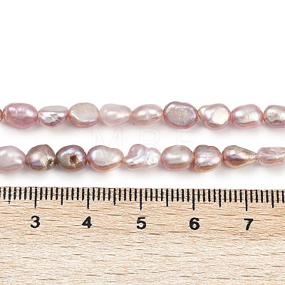 Natural Cultured Freshwater Pearl Beads Strands PEAR-P064-20G-01B-1