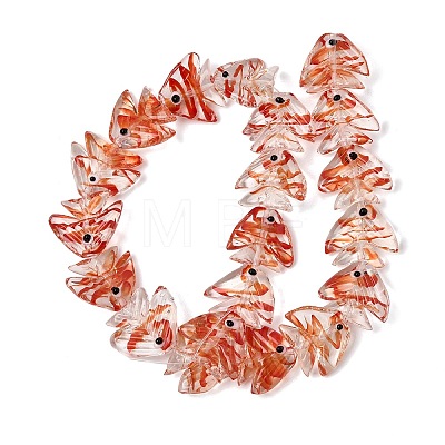 Handmade Lampwork Beads LAMP-H073-01G-1