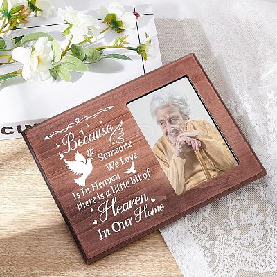 MDF Photo Frames DIY-WH0231-034-1