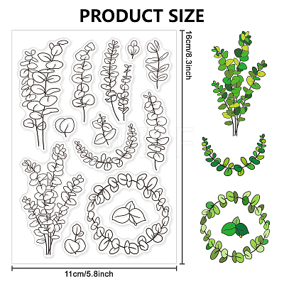 Custom PVC Plastic Clear Stamps DIY-WH0618-0187-1