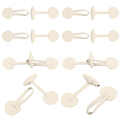 Leather Toggle Buckles FIND-WH0199-469C-1