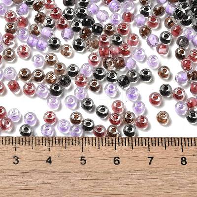 Transparent Glass Round Seed Beads SEED-B001-05A-18-1